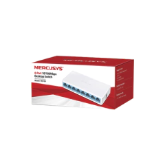 Mercusys Switch no administrable para escritorio 8 puertos 10/100 Mbps MOD: MS108