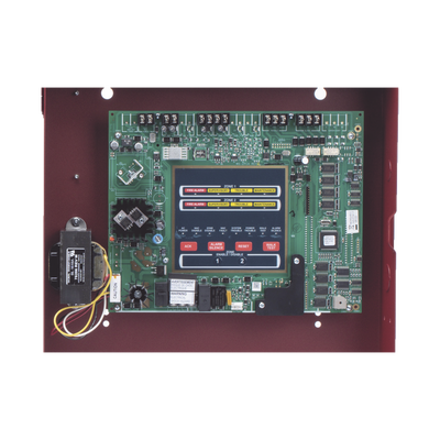 FIRE-LITE Panel De Alarma Contra Incendios - Convencional De 4 Zonas MOD: MS-4