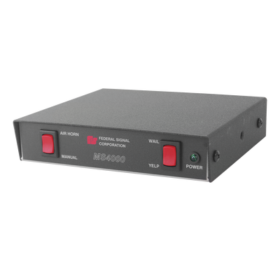 FEDERAL SIGNAL Mini sirena discreta básica de 100 W MOD: MS-4000