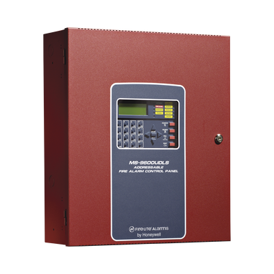 FIRE-LITE Panel de Detección de Incendio Direccionable | 318 Puntos | Expandible a 636 Puntos | Sin Comunicador MOD: MS-9600-LS