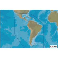 C-MAP MAX-N+ mapas del caribe, centro y Sudamérica M-SA-Y038-MS