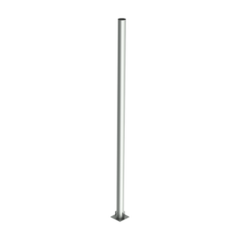 SYSCOM TOWERS Poste de Acero Galvanizado para Videovigilancia, 1.5 m de altura. MOD: MSC-30A-1.5