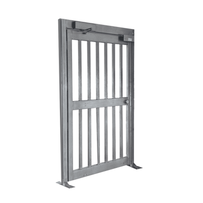 ALVARADO Puerta de Alta Seguridad de Cuerpo Completo ACABADO EN ACERO GALVANIZADO MOD: MSGXS48GL