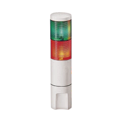 FEDERAL SIGNAL INDUSTRIAL Indicador de estado LED MicroStat, 2 niveles, UL y cUL, 120Vca, verde, rojo MOD: MSL2120GR