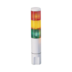 FEDERAL SIGNAL INDUSTRIAL Indicador de estado LED MicroStat, 3 niveles, UL y cUL, 120Vca, rojo, ámbar, verde MOD: MSL3L120RAG