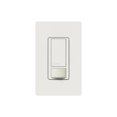 LUTRON ELECTRONICS (XCT) Apagador con sensor de presencia, recomendable para espacios grandes y Oficinas. MOD: MSOPS6M2DVWH