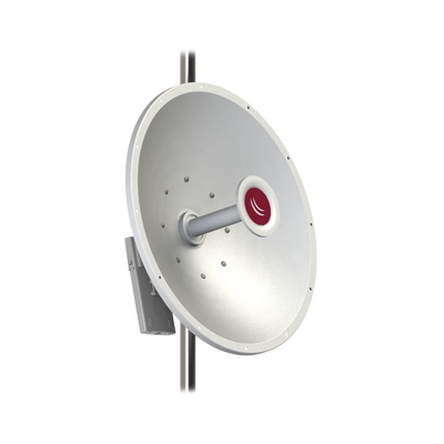 MIKROTIK (mANT30 PA) Antena direccional 4.7 - 5.8 GHz, 30dBi de ganancia conector SMA Hembra. Con montaje de alineación de precisión MOD: MTAD-5G-30D3-PA