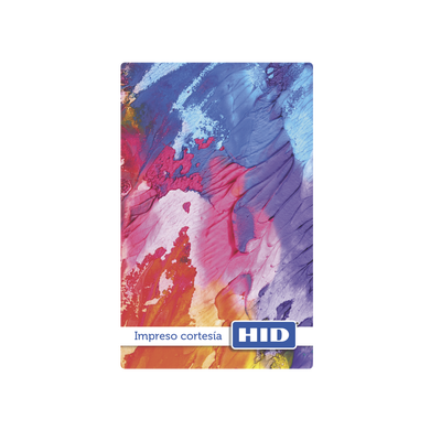 HID Muestra de impresión DTC HID MOD: MUESTRADTC