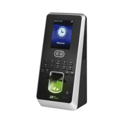 ZKTECO Terminal multimedia con Reconocimiento Facial / Teclado / Huella / Hasta 400 Rostros y 1,000 Huellas MOD: MULTIBIO-800-V2