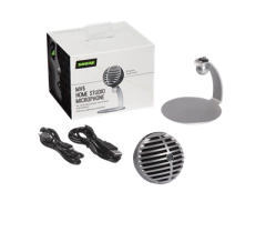 Shure MV5-DIG Micrófono USB Condensador para grabación en PC/Dispositivos móviles Metálico - Calidad de sonido profesional - comprar en línea