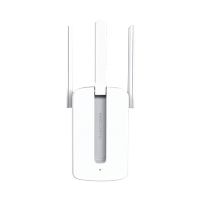 Mercusys Repetidor / Extensor de Cobertura WiFi N, 300 Mbps, 2.4 GHz y 3 antenas externas. MOD: MW300RE