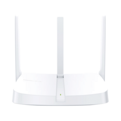 Mercusys Router Inalámbrico N 2.4 GHz de 300 Mbps 1 puerto WAN 10/100 Mbps 3 puertos LAN 10/100 Mbps versión con 3 antenas de 5 dBi MOD: MW306R