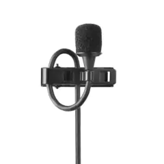 Shure MX150B/O-TQG Micrófono Lavalier Subminiatura - Conector TQG, Condensador, Potente y Versátil