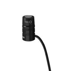 Shure MX184 Micrófono Condensador Supercardioide Lavalier - Excelente calidad de sonido, Ideal para grabación en escenarios y estudio.