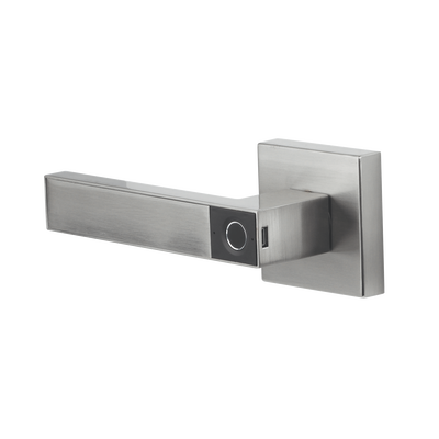 YALE-ASSA ABLOY Manija Castelli Biométrica/ Niquel Satinado / 30 usuarios / Para Puerta Izq o Derecha de 60-70mm MOD: MX89803