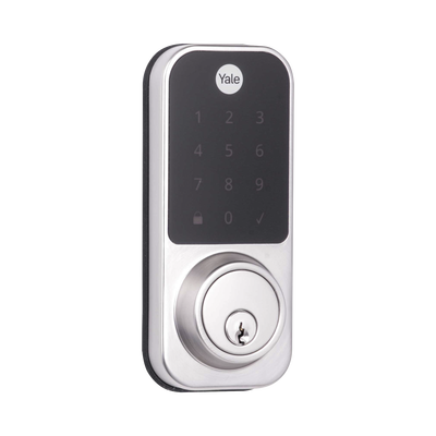 YALE-ASSA ABLOY Cerrojo Digital con Teclado YDD120 / Adicionada con Llave Dentada 5 pernos/ Para puerta Izq o Derecha de 35-45 mm MOD: MX89813