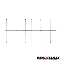 PCTEL Antena Base VHF, Direccional, rango de frecuencia 132 - 150 MHz (Yagi 6 elementos). MOD: MYA-1406K