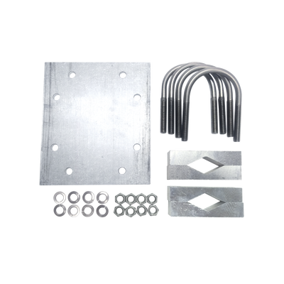 PCTEL Montaje de 4 grapas de servicio pesado con 2 barras de extensión para mástil de hasta 2" de diámetro. MOD: MYK9