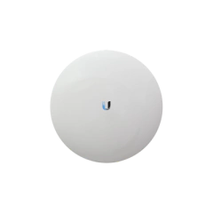 UBIQUITI NETWORKS NanoBeam airMAX AC CPE hasta 330 Mbps, 2 GHz (2412 - 2472 MHz) con antena integrada de 13 dBi MOD: NBE-2AC-13