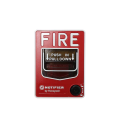 NOTIFIER Estación Manual de Emergencia / Direccionable / Doble Acción / Tecnología FlashScan® de NOTIFIER / Texto en Inglés MOD: NBG-12LX