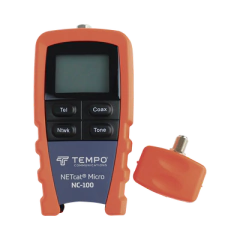 TEMPO Probador de Cable de Red para UTP, STP y Cable Coaxial MOD: NC-100