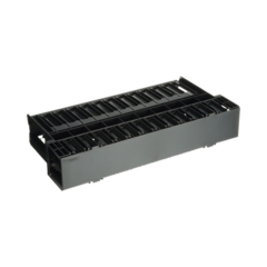 PANDUIT Organizador de Cables Horizontal NetManager, Doble (Frontal y Posterior), Para Rack de 19in, 2UR MOD: NCMH2