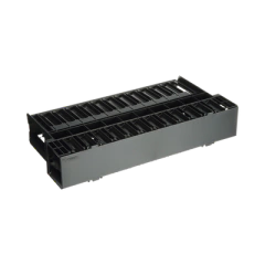 PANDUIT Organizador de Cables Horizontal NetManager, Doble (Frontal y Posterior), Para Rack de 19in, 2UR MOD: NCMH2