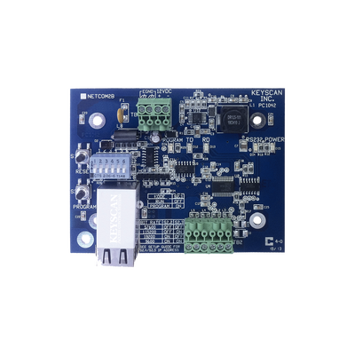 KEYSCAN-DORMAKABA Convertidor RS232 a TCP/IP para paneles Keyscan MOD: NETCOM2