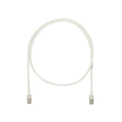 PANDUIT Cable de parcheo UTP Categoría 5e, con plug modular en cada extremo - 3 m. - Blanco mate MOD: NK5EPC10Y