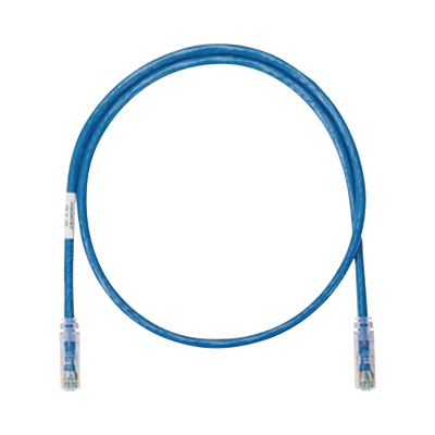 PANDUIT Cable de parcheo UTP Categoría 6, con plug modular en cada extremo - 1 ft (30.48 cm) - Azul MOD: NK6PC1BUY