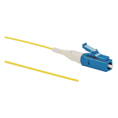 PANDUIT Pigtail de Fibra Óptica LC Simplex, Monomodo OS2 9/125, 900um, Color Amarillo, 1 Metro MOD: NKFP91BN1NNM001