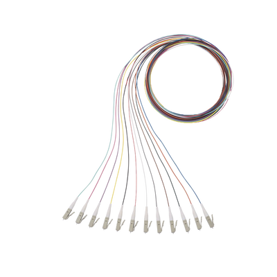 PANDUIT Kit de 12 Pigtails con Conector LC, Multimodo 50/125 OM4, 900um, de 1 Metro MOD: NKFPZ1BN1NKM001