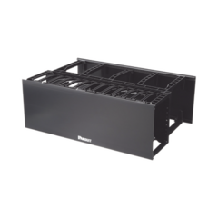 PANDUIT Organizador de Cables Horizontal NetManager, Doble (Frontal y Posterior), Para Rack de 19in, 4UR MOD: NM4
