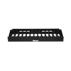 PANDUIT Organizador de Cables Horizontal NetManager, Sencillo (Solo Frontal), Para Rack de 19in, 1UR MOD: NMF1