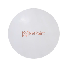 NetPoint Antena de parabola profunda, blindada, con supresión al ruido de 3 ft, 4.9-6.4 GHz, Ganancia 34 dBi con SLANT de 45 ° y 90 °, ideal para hasta 70 km, Conectores N-hembra, montaje con alineación milimétrica. MOD: NPX2GEN3