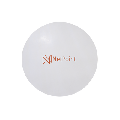 NetPoint Antena de parabola profunda, blindada, con supresión al ruido de 6 ft, 4.9-6.4 GHz, Ganancia 41 dBi con SLANT de 45 ° y 90 °, ideal para distancias superiores a 100 km, Conectores N-hembra, montaje con alineación milimétrica. MOD: NPX4GEN3