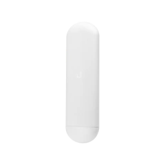UBIQUITI NETWORKS NanoStation airMAX AC CPE hasta 450 Mbps, frecuencia 5 GHz rango (5150 - 5875 MHz), con antena integrada tipo panel de 16 dBi MOD: NS-5AC