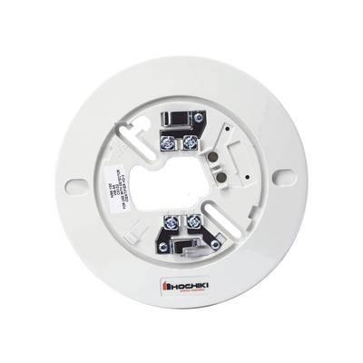 HOCHIKI Base de 6" para detectores DFE-135, DFE-190 y SOC-24V, Conexión a 2 hilos MOD: NS-6100