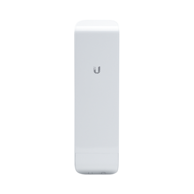 UBIQUITI NETWORKS NanoStation airMAX M365, hasta 150 Mbps, frecuencia 3.65 GHz (3650-3675 MHz) con antena integrada de 13 dBi MOD: NSM365