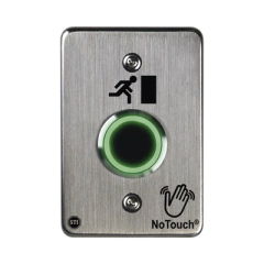 STI Interruptor IR NoTouch® de Acero Inoxidable, De un solo grupo, Símbolo de puerta MOD: NT-SS100-ES - comprar en línea