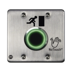 STI Interruptor IR NoTouch® de Acero Inoxidable, Salida Doble, Símbolo de Puerta MOD: NT-SS200-ES - comprar en línea