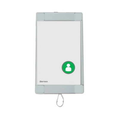 IBERNEX Modulo Asistencial para Baño con tirador y Botón cancelador Iluminado / IP65 / Bus RS485 / Compatible con NX0019/B, NX0015 Y NX1021 MOD: NX0117/C