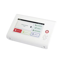 IBERNEX Terminal de Habitación IP / Lector RFID 125 KHz / Audio Bidireccional / SIP / PoE / Pantalla Táctil 7" / Compatible con NX1071 y NX1075 MOD: NX1021