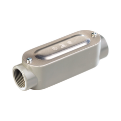 RAWELT Caja Condulet tipo C de 1/2" (12.7 mm) Incluye tapa y tornillos. MOD: OC-2989C