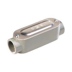 RAWELT Caja Condulet tipo C de 1/2" (12.7 mm) Incluye tapa y tornillos. MOD: OC-2989C