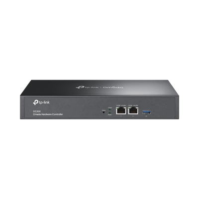 TP-LINK Controladora Omada para gestionar hasta 500 equipos Omada/ Gestion desde la Nube gratuita / Actualizaciones masivas / 2 puertos Gigabit con PoE af/at MOD: OC300