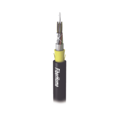 LINKEDPRO BY FIBERHOME Cable de Fibra Óptica Aérea (ADSS) G.652D, Monomodo de 24 Hilos, Exterior, Span 100, Loose Tube, Precio por metro MOD: OC-ADSS-24C-S100/M
