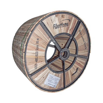 LINKEDPRO BY FIBERHOME Carrete de 4 km de Fibra Óptica Aérea (ADSS) G.652D, Monomodo de 48 Hilos, Exterior, Span 100, Loose Tube MOD: OC-ADSS-48C-S100/4KM