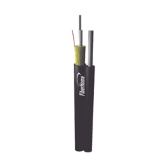 LINKEDPRO BY FIBERHOME Cable de Fibra Óptica Aérea Mini Figura 8, G.652D, Monomodo de 6 Hilos, Exterior, Span 80, Loose Tube, Precio por metro MOD: OC-FIG8-06C/M