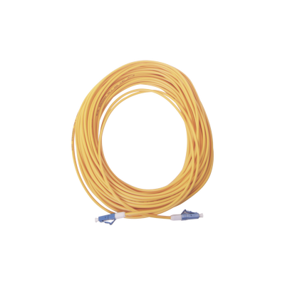 FIBERHOME Jumper de Fibra Óptica Simplex, Monomodo, con Conectores LC/UPC-LC/UPC, de 20 Metros MOD: OFC-LC/PC-LC/PC-S-30-20